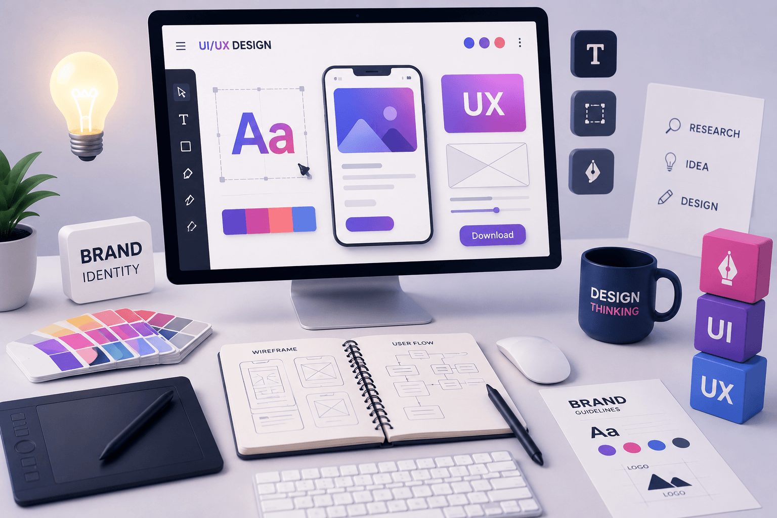 UI/UX Brand Design